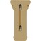 Ekena Millwork 6"W x 6 3/4"D x 12"H Large Woodruff Wood Corbel, Alder CORW06X06X12WFAL - alternate 3
